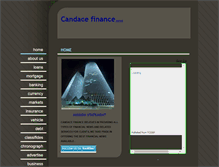 Tablet Screenshot of candace2finance.com